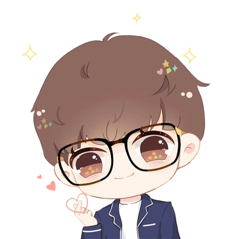 q版头像男生戴眼镜