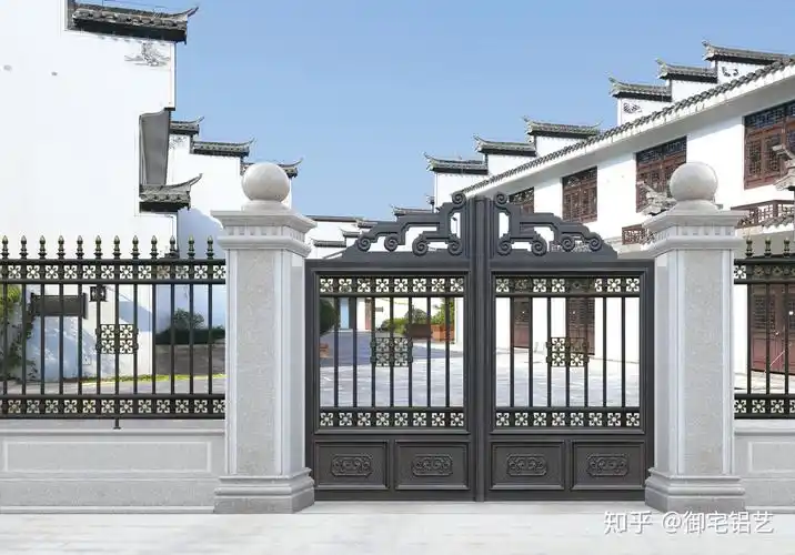 别墅围墙大门图片大全值得您欣赏一下