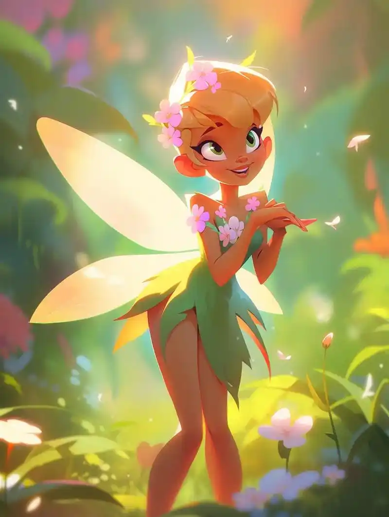 超可爱的花仙子小精灵壁纸.#二次元 #漫画女孩 #动漫 #卡 - 抖音