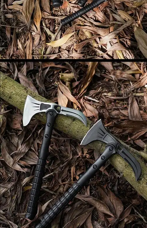 德国黑森林斧头多功能斧头户外战斧斧野外生存露营镐斧防身战术手斧