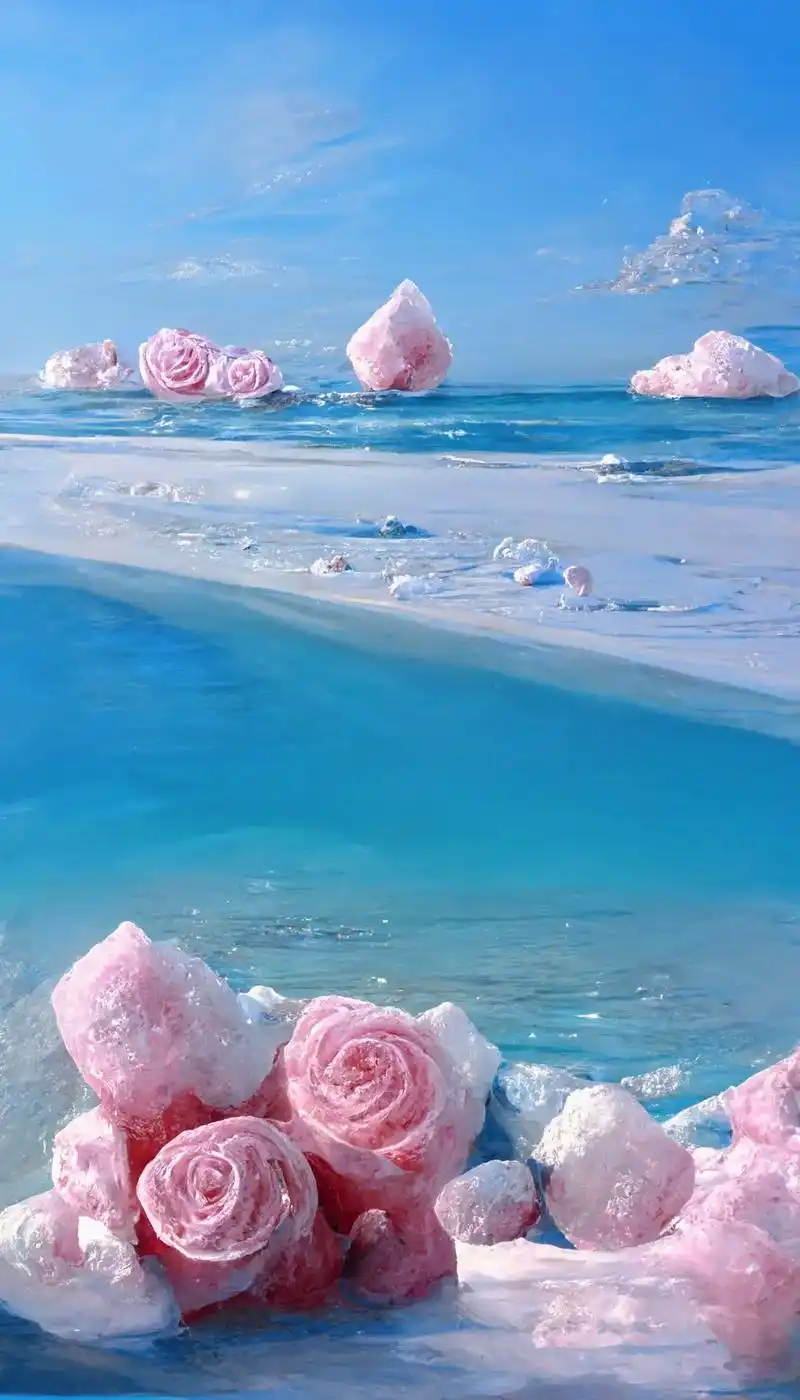 沙滩玫瑰 #抖音图 - 抖音
