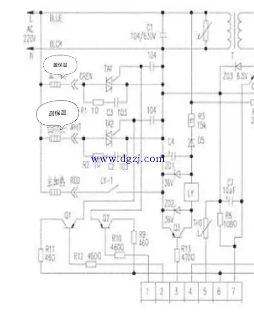 智能电饭煲的电路原理及维修方法,你知道吗?_智能电气之路