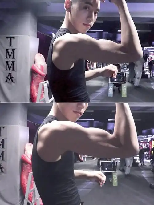 王子异的胸肌长腿宽肩窄腰是真实存在的吗