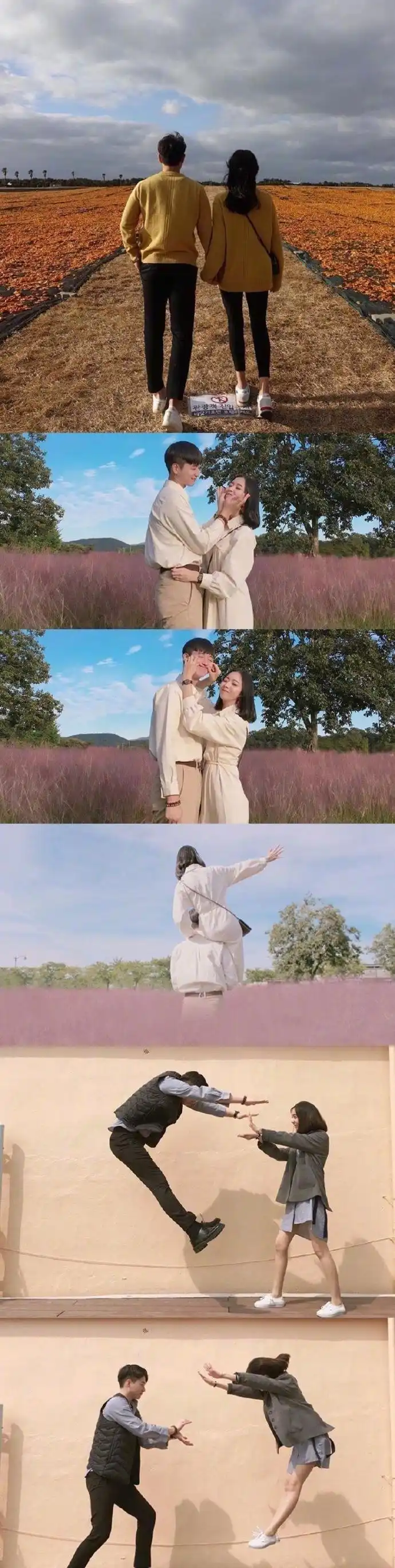 情侣拍照姿势了解一下