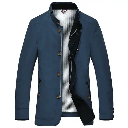 zonejoy 庄爵 男士夹克男装外套薄款中长款上装商务休闲庄爵2015新款