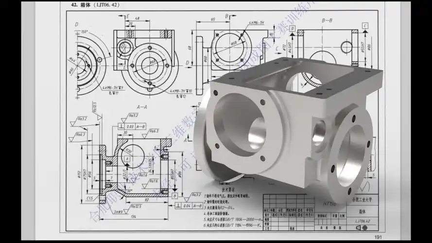 新标准机械制图图集 42.箱体(ljt06.42) inventor