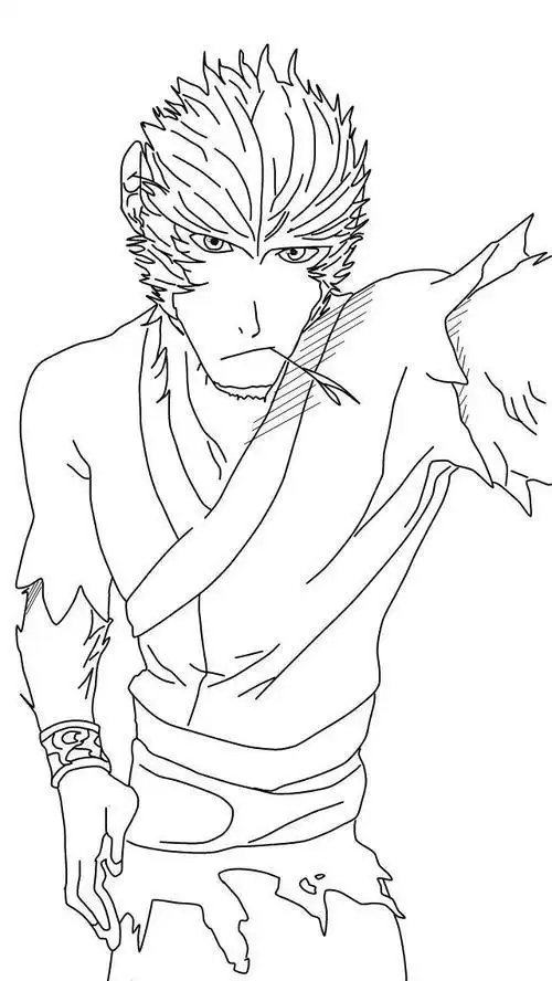 手绘孙悟空简笔画大图