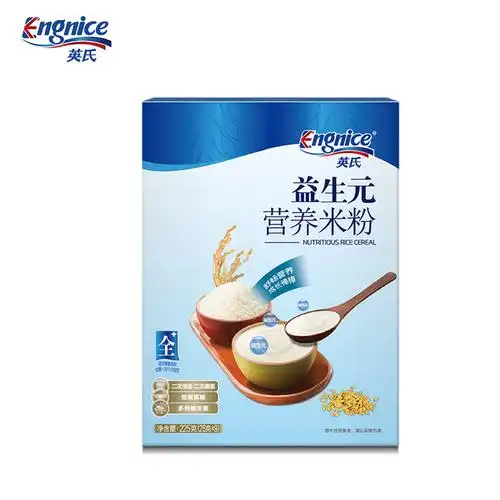 英氏益生元米粉 婴儿米粉1段 宝宝米糊 婴儿 米粉 辅食 6-36个月