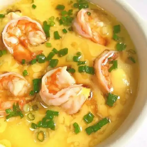 宝宝辅食#没有宝宝会拒绝这碗虾仁蒸蛋,超级鲜嫩嫩滑06食材:鸡盗浇