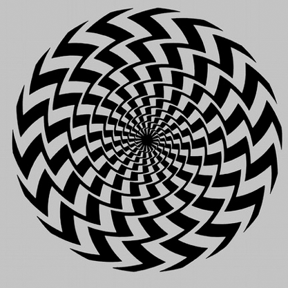 视觉错位图 你眼花了吗