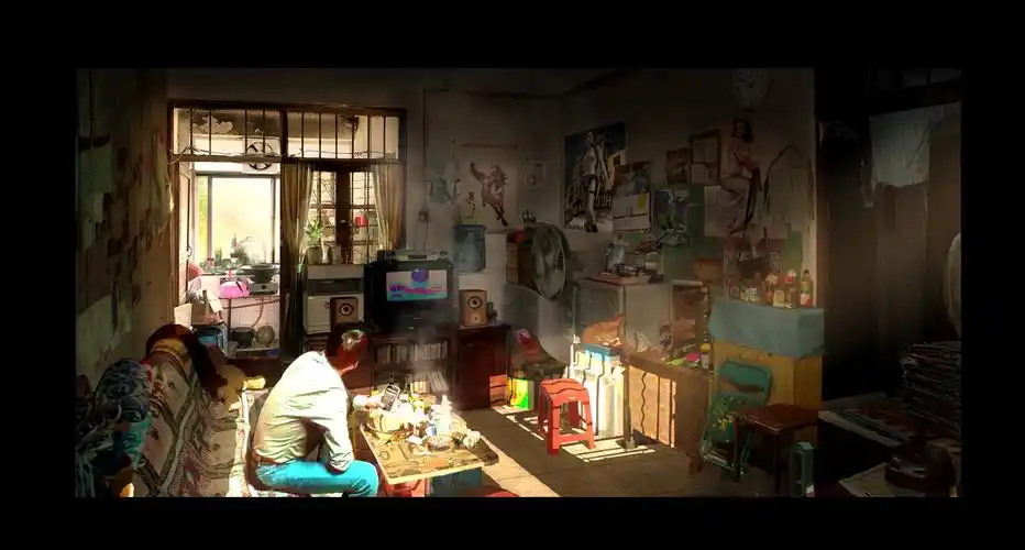 院线电影——《大人物》场景设计_小中尉__插画师作品_涂鸦王国gracg.