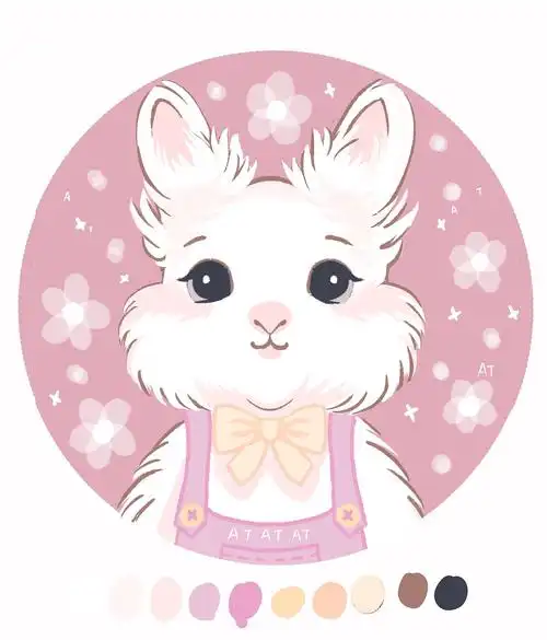 小兔子图案插画绘制|插画|儿童插画|z67781122 - 原创作品 - 站酷 (zc