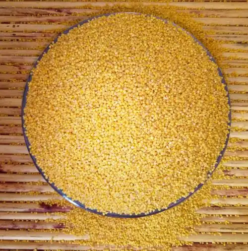 山西正宗农家黄小米粗粮小黄米糯小米粥孕妇月子新小米新5斤包邮