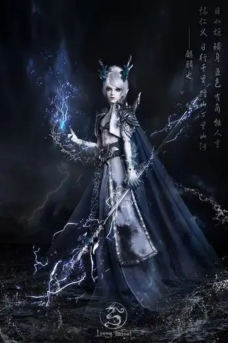 龙魂人形社上古传说麒麟湚麒叔古风bjd娃娃