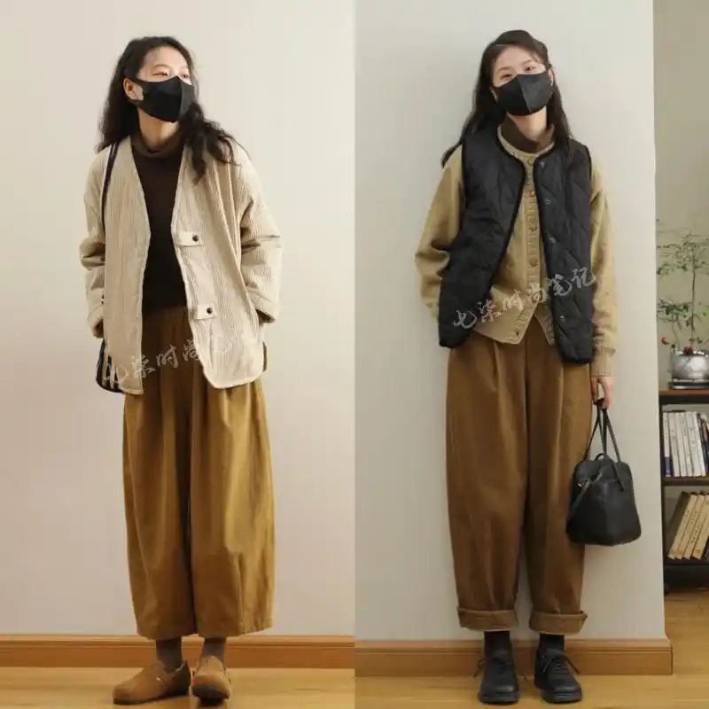 早春文艺休闲风穿搭,慵懒舒适还减龄