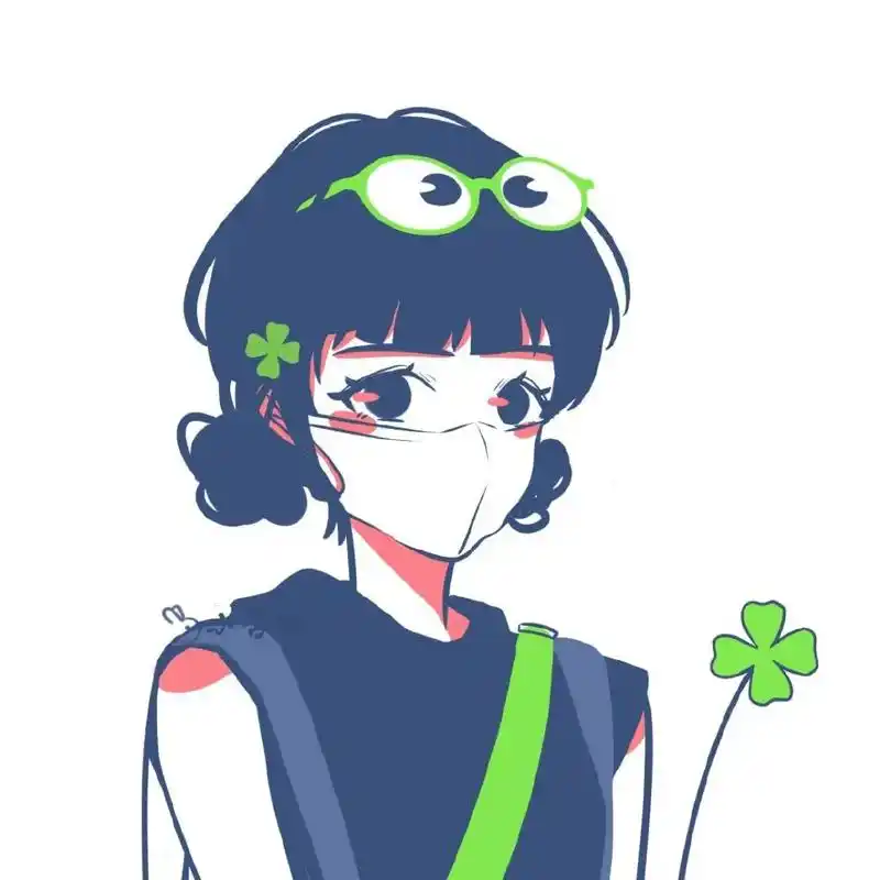 可爱卡通 口罩头像#头像 #女生头像 - 抖音