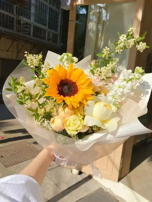 向日葵花束福州花店