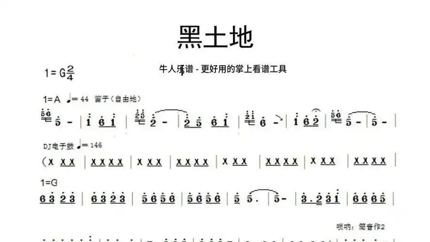 当灾难越来越多-牛人乐谱