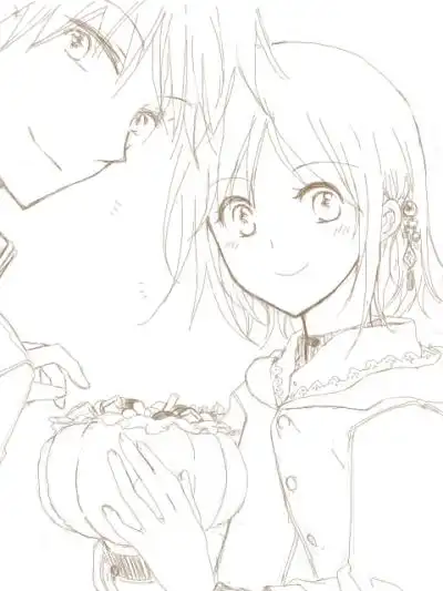 赤发白雪姬 千 白雪 动漫 来自p站 侵删 线稿