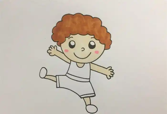 小男孩怎么画帅又简单人物简笔画简笔画大全