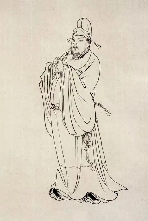 令人震撼的中国传统线描蔡岚工笔人物欣赏