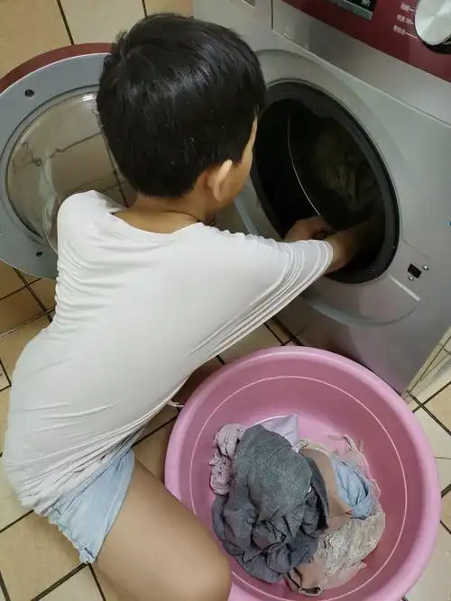 我学会了洗衣服