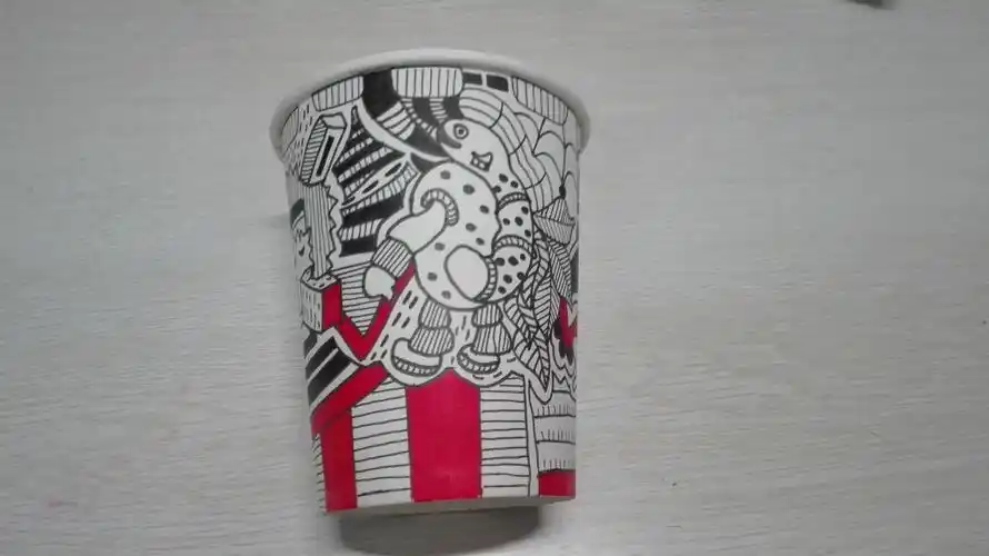 《纸杯涂鸦》