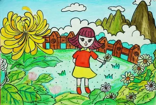 彭缨绮作品谭嘉莉作品《我美丽的家——武功山》谭思林作品《我的绿色