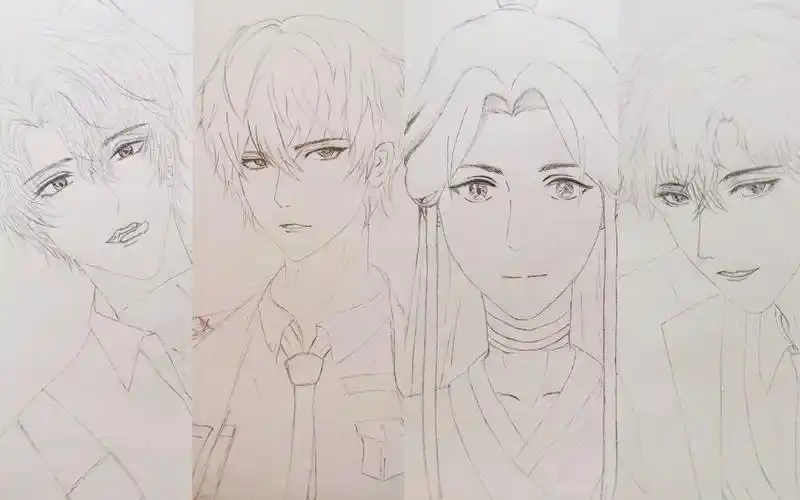 【原耽推荐】画一画我心爱的纸片人//江停谢怜段嘉许简隋英白楚年程非