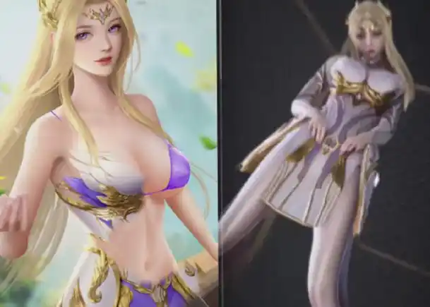 斗罗大陆:"金色液体"剧情过于火爆,千仞雪被去布料,傲人身材令唐三