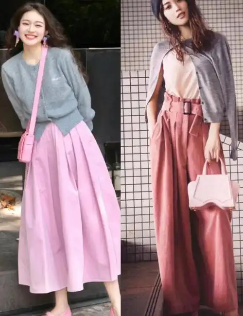 务必远离这2个颜色,多穿另外4个,更洋气减龄|粉色|肤色|穿搭|暖色调