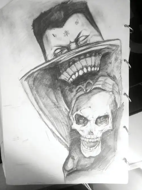 我最喜欢的一个了,不过骷髅画毁了.