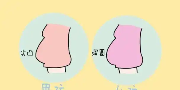 怀的两个女宝宝,孕期的特征,亲友都说是男孩