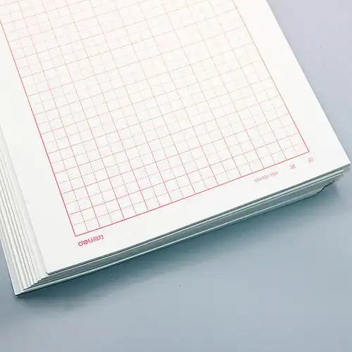 用纸练字得力书写纸速成书法小学生成人专用田字格信纸