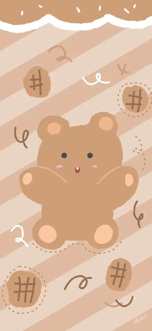 兔兔熊熊 萌壁纸 锁屏 壁纸套图 情侣壁纸 @罪恶女兔-zent