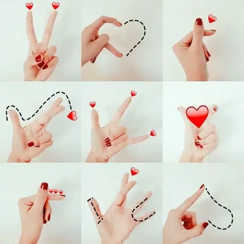 同学们看过手势舞吗?最近在抖音和各大直播平台非常流行的一种舞. .