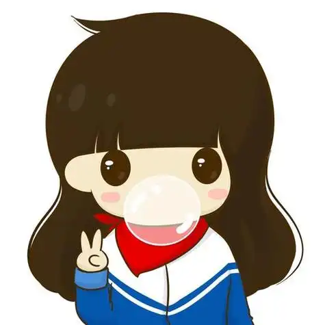 情侣头像小女孩伸手拿糖