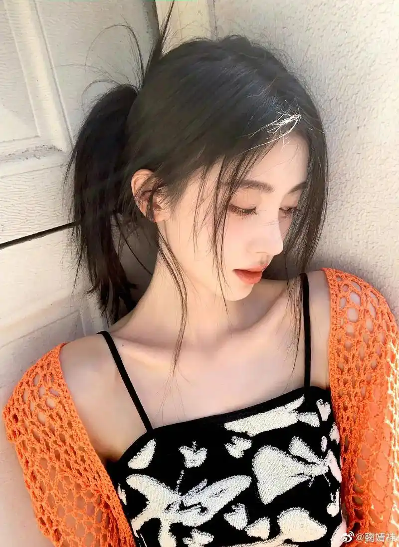 锁骨杀#明星 #这谁顶得住啊 #向全世界安利鞠婧祎 #氛围感