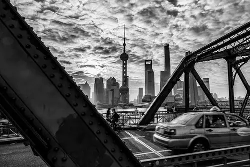 其它 黑白的外滩是这样的(1) 写美篇上海摄影家协会会员 车坛影协网