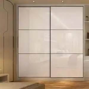 高光衣柜推拉门图片