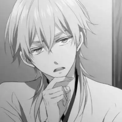 日漫系黑白帅气男头_男生动漫头像_头像屋