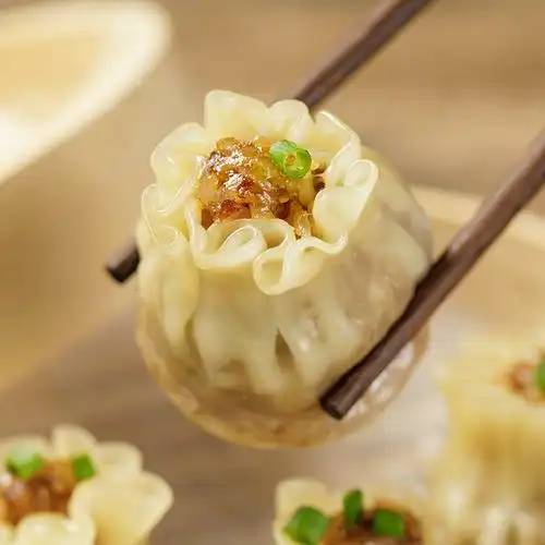 睿澳 干蒸手工糯米烧麦早餐猪肉烧麦方便速食面早点心速冻食品2斤