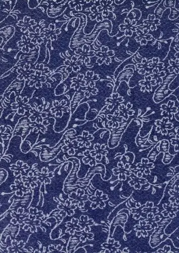 布纹-蓝色布艺 051