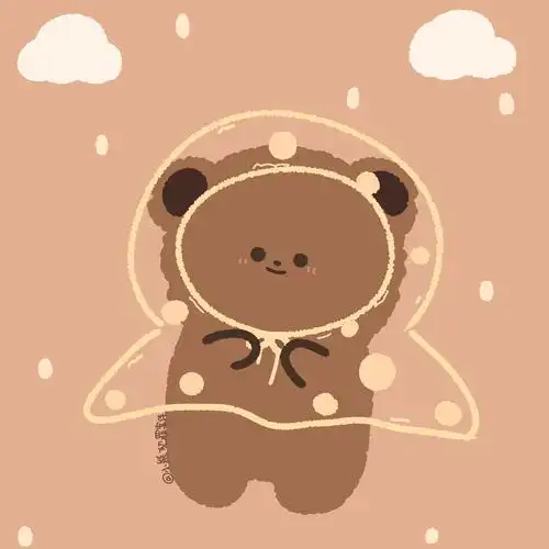 有什么简单可爱的小熊头像