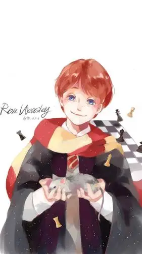 哈利波特手绘插画