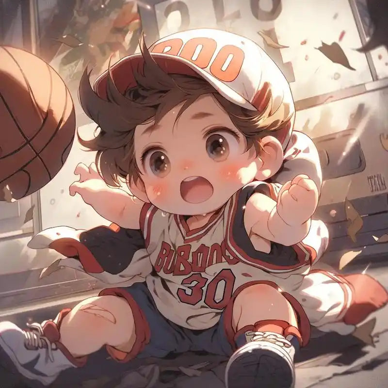 30号的可爱篮球头像.#优质头像 #篮球90  - 抖音