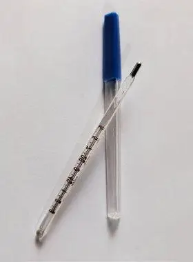 动物体温计养殖场兽用玻璃水银测温计猪狗猪用肛门温度表体温表