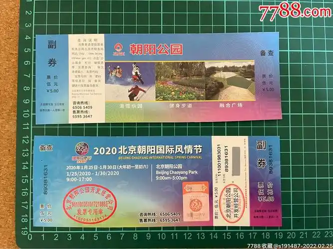 朝阳公园国际风情节门票