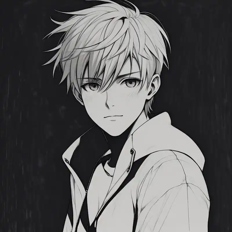 98黑白高冷男生头像集98