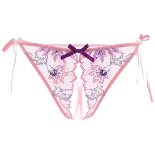 开档内裤女诱惑性感透明三角女情趣内裤 欧姿丽雅ochiria #1381